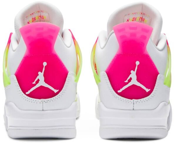 AIR JORDAN 4 RETRO WHITE LEMON PINK‏