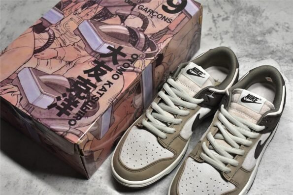 ⁦Nike SB DUNK LOW STEAMBOY OST X OTOMO KATSUHIRO BROWN/LIGHT KHAKI/WHITE LF0039-020⁩ – תמונה ⁦10⁩