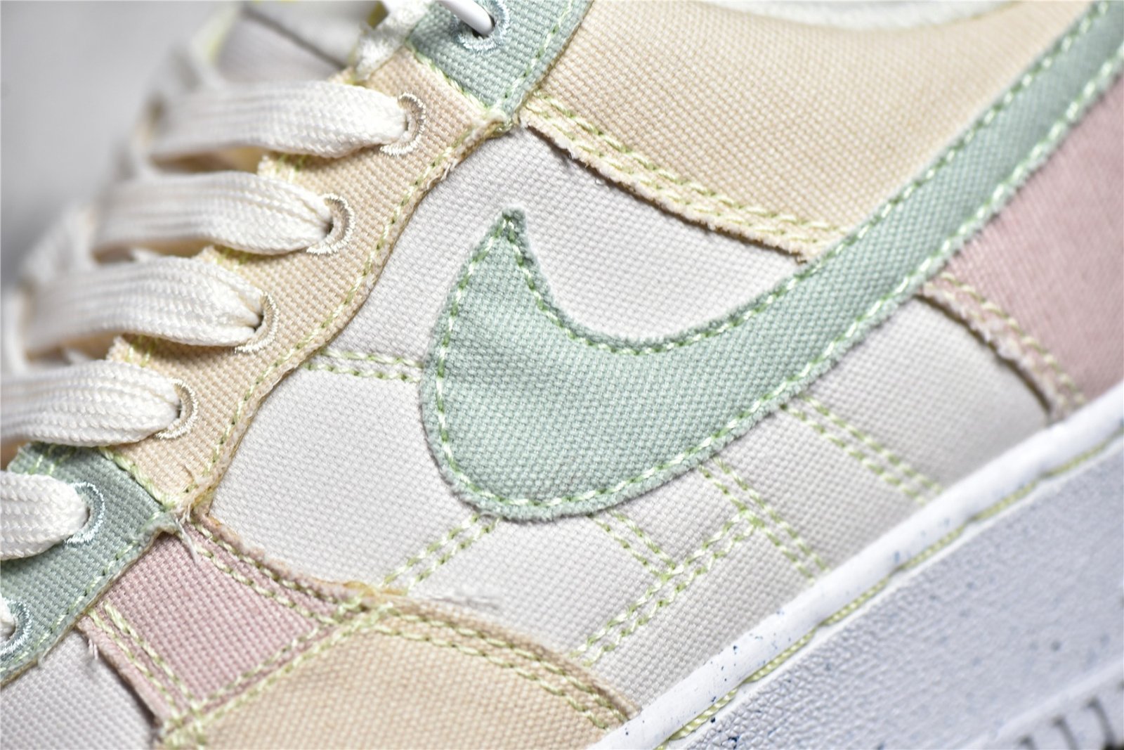 Nike AIR FORCE 1 LOW 07 LX NEXT NATURE STRUCTURED PHANTOM/SEAFOAM/PEARL WHITE/CITRON TINT DR5648-030 – תמונה 9