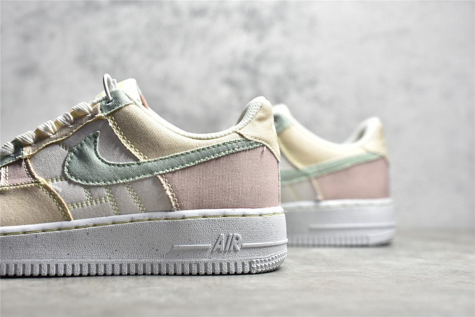 Nike AIR FORCE 1 LOW 07 LX NEXT NATURE STRUCTURED PHANTOM/SEAFOAM/PEARL WHITE/CITRON TINT DR5648-030 – תמונה 13