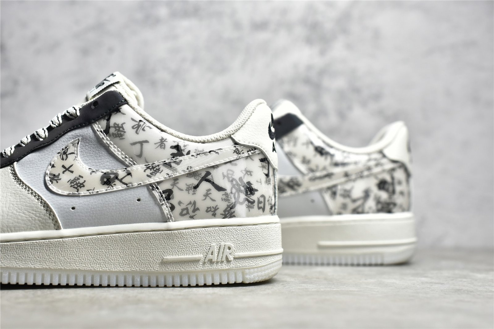 Nike AIR FORCE 1 LOW 07 EMPTY CITY PLAN WHITE/BEIGE/BLACK ZG0088-802 – תמונה 13