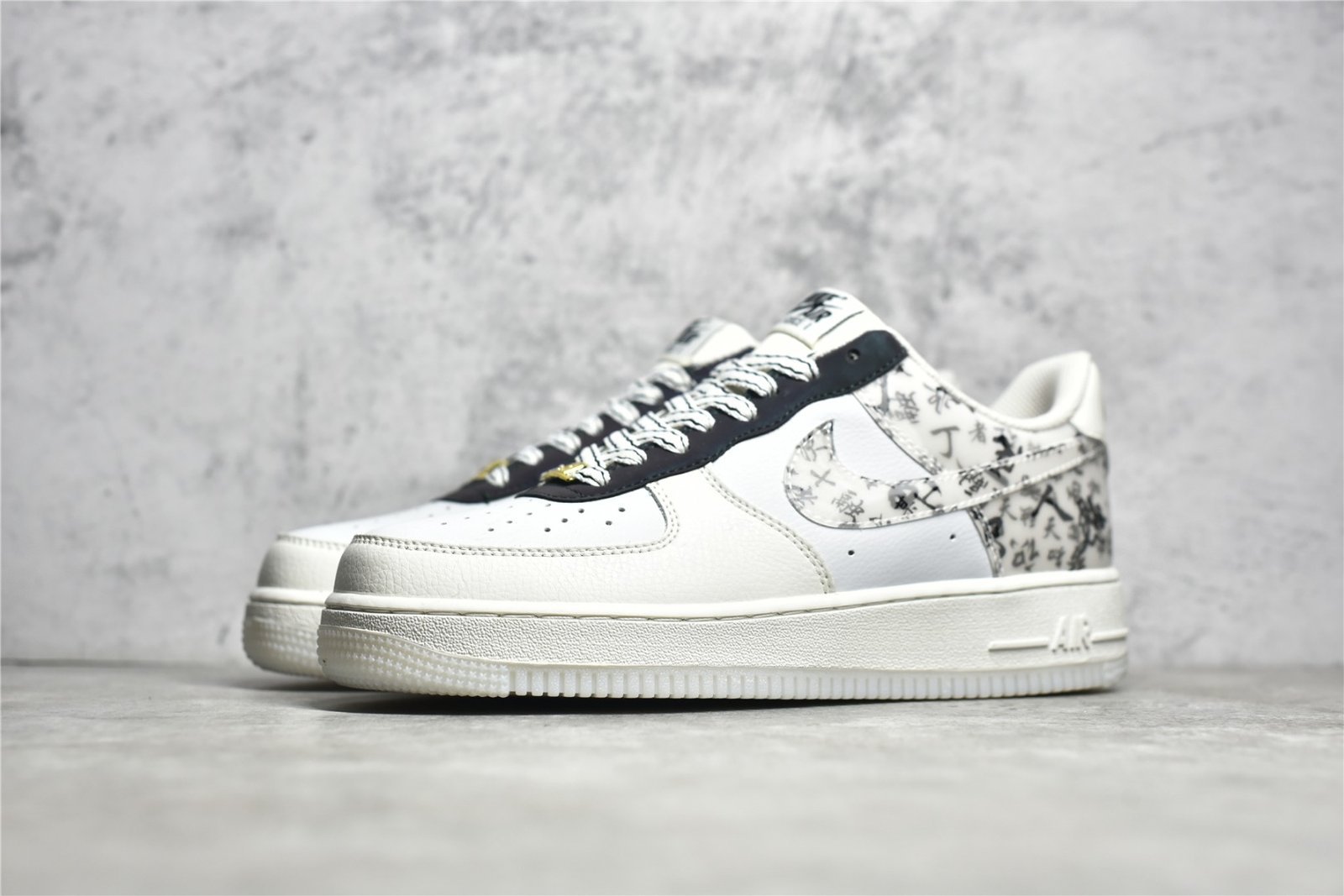 Nike AIR FORCE 1 LOW 07 EMPTY CITY PLAN WHITE/BEIGE/BLACK ZG0088-802 – תמונה 18