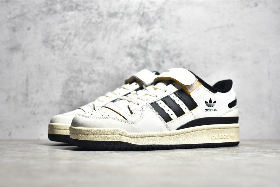 Adidas FORUM 84 LOW CLOUD WHITE/CORE BLACK/CLOUD WHITE HR2007 – תמונה 18