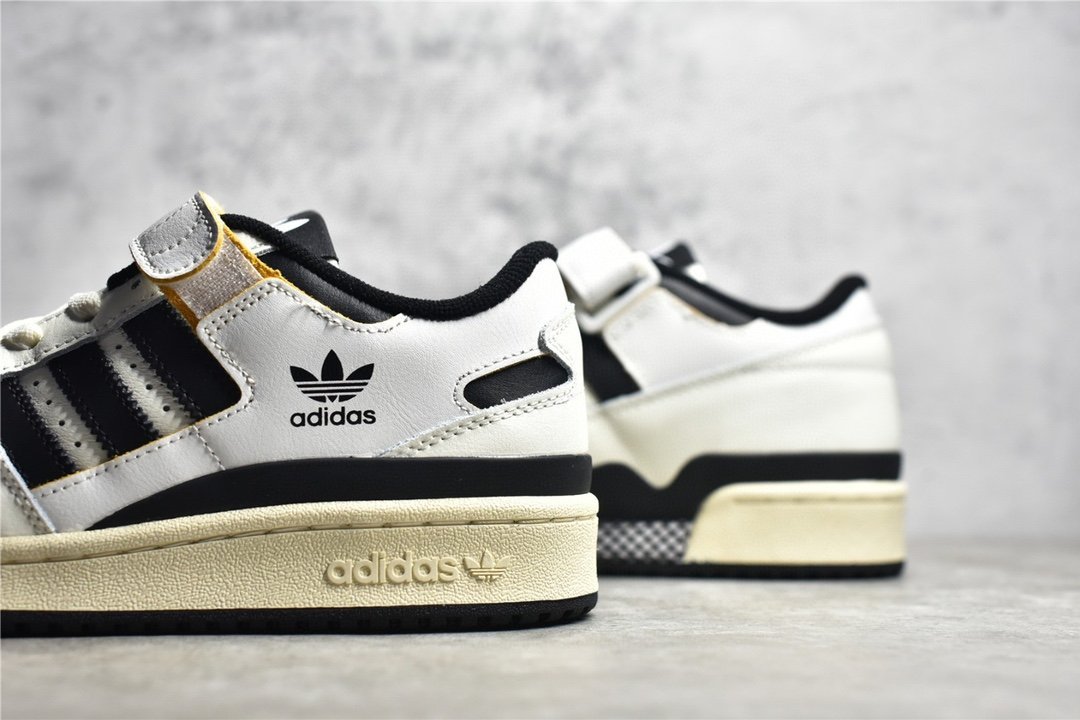 Adidas FORUM 84 LOW CLOUD WHITE/CORE BLACK/CLOUD WHITE HR2007 – תמונה 13