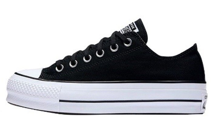 Converse All Star Platform Low Black - מהמינימליזם לסטייל עוצר נשימה! Converse | ShoeSale