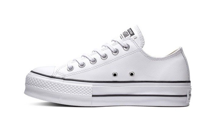 Converse All Star Platform Low White - הטרנד החדש בעולם האופנה! Converse | ShoeSale