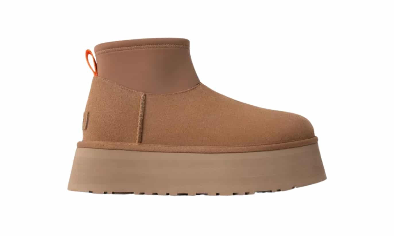 נעלי האג פלטפורמה UGG Classic Mini Dipper Brown – הטרנד החם שכולן חייבות! UGG | ShoeSale