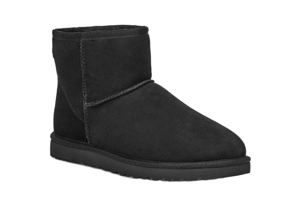 מגפי האג Classic Mini Boot Black - האופנה שתעורר בך השראה! UGG | ShoeSale