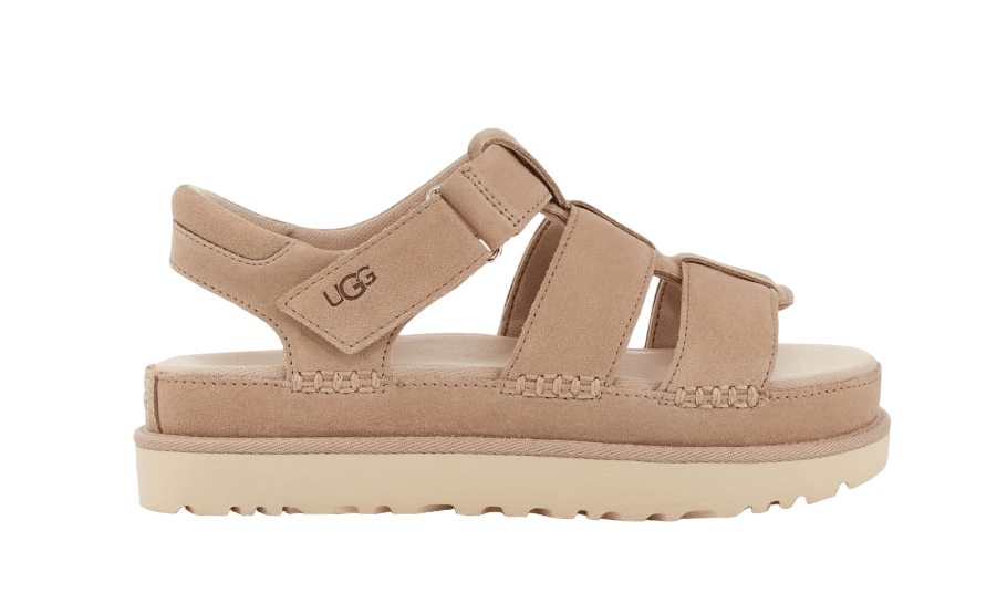 סנדלי האג UGG Women’s Goldenstar Strap Sandal Driftwood - האופנה שלך לעונה UGG | ShoeSale