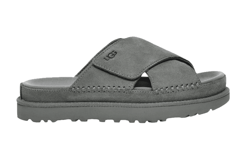 חיים באוויר: כפכפי האג UGG Women’s Goldenstar Cross Slide Rainstorm לאופנת קיץ מושלמת! UGG | ShoeSale