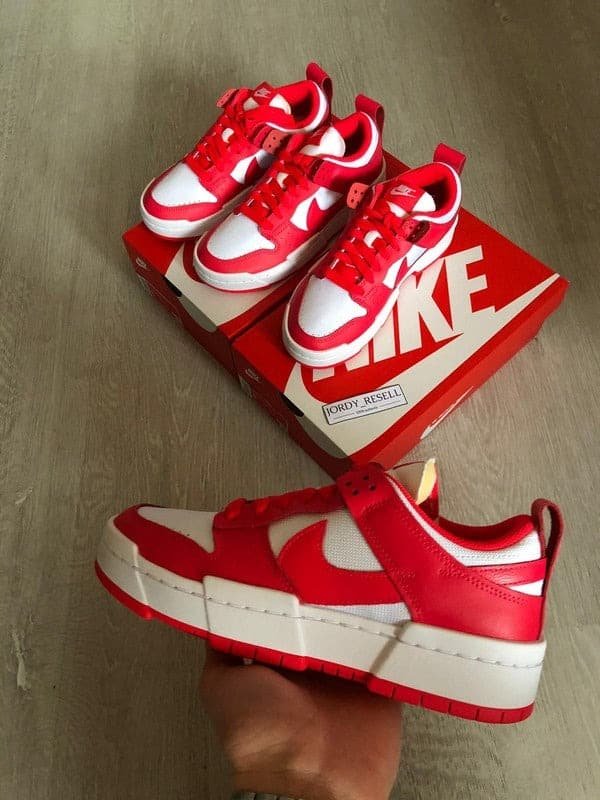 Dunk Low Disrupt Siren Red - הטרנד שמוביל את האופנה! NIKE | ShoeSale