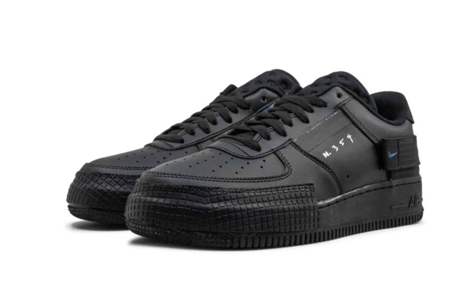 Nike Air Force 1 N354 Triple Black - הטרנד הלוהט של ShoeSale! NIKE | ShoeSale