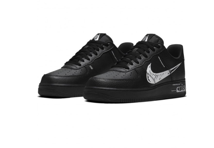 Nike Air Force 1 Sketch Black - נעליים שיוצרות סגנון NIKE | ShoeSale