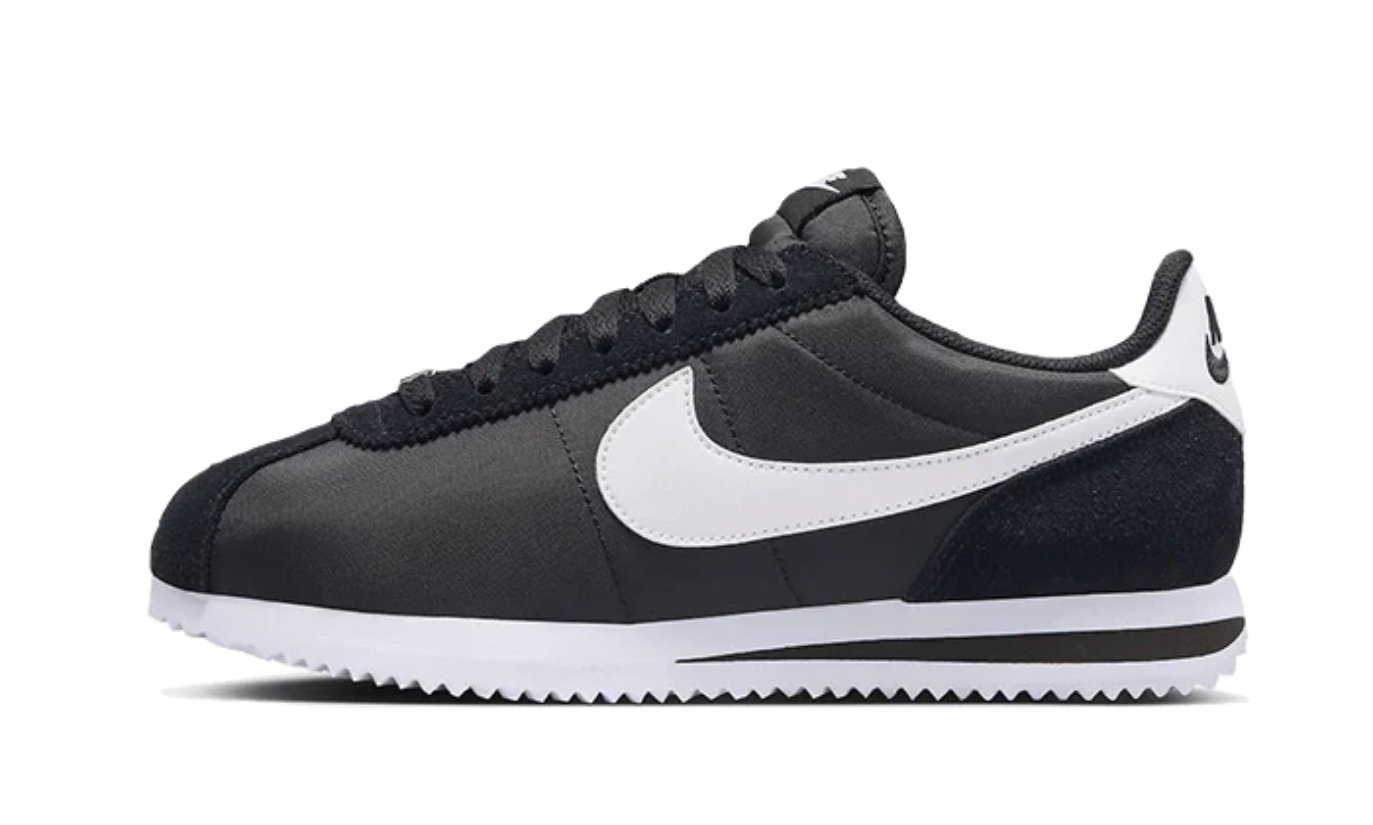 נייק קורטז Nylon Black White – החיוניות שלך באופנה NIKE | ShoeSale