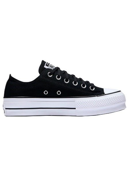 Converse All Star Platform Low Black - מהמינימליזם לסטייל עוצר נשימה! Converse | ShoeSale
