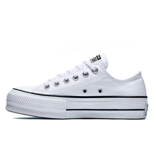 Converse All Star Platform Low White - השילוב המושלם של אופנה וסטייל! Converse | ShoeSale