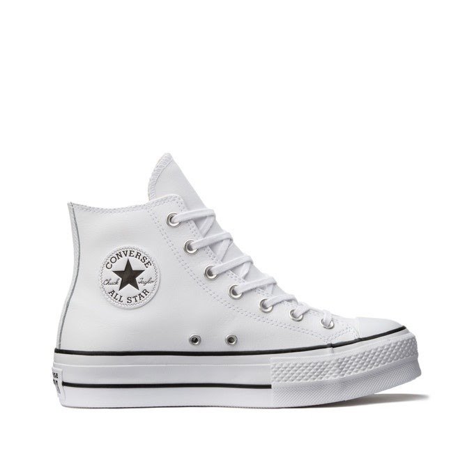 Converse All Star Platform High White - נעליים שיגרמו לך לבלוט! Converse | ShoeSale