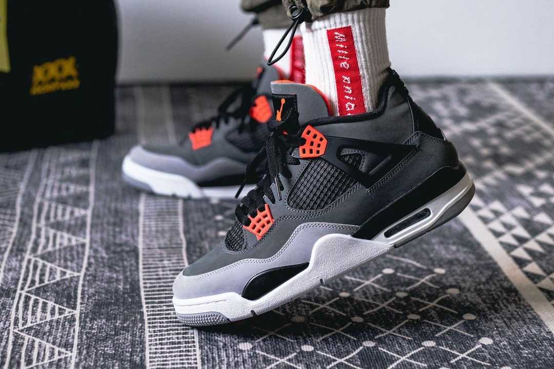 Air Jordan 4 Infrared (2022) – סניקרס שעושים את ההבדל הדגמים החמים | ShoeSale