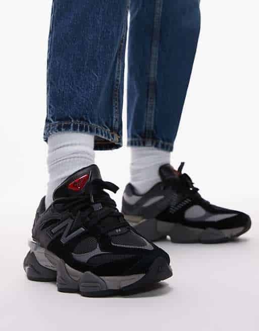 סטייל עילאי עם New Balance 9060 Black Castlerock - קנו עכשיו ב-ShoeSale! NEW BALANCE | ShoeSale