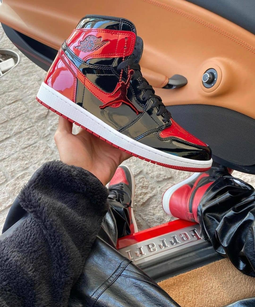 Air Jordan 1 High Og Patent Bred - תחום חדש של אופנה הדגמים החמים | ShoeSale