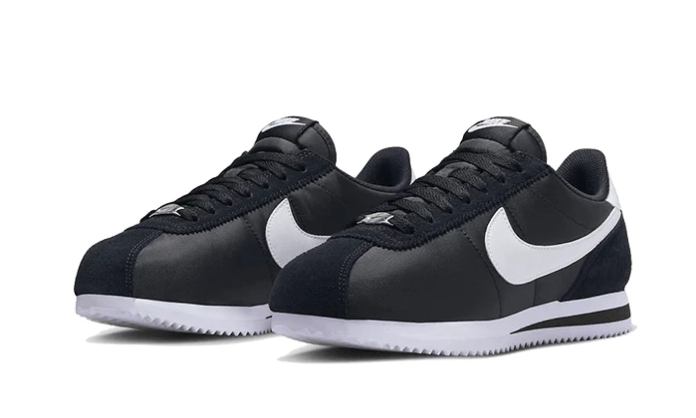 נייק קורטז Nylon Black White – החיוניות שלך באופנה NIKE | ShoeSale