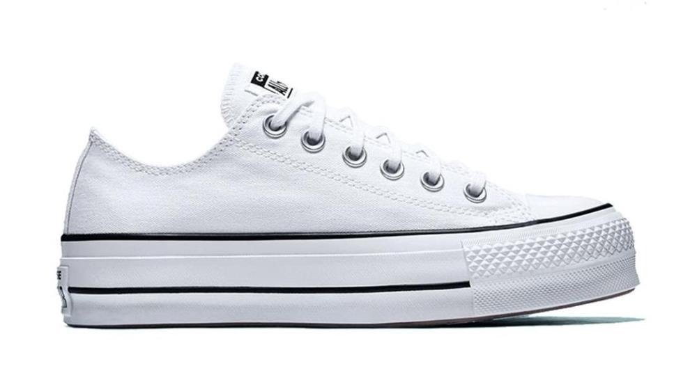 Converse All Star Platform Low White - השילוב המושלם של אופנה וסטייל! Converse | ShoeSale