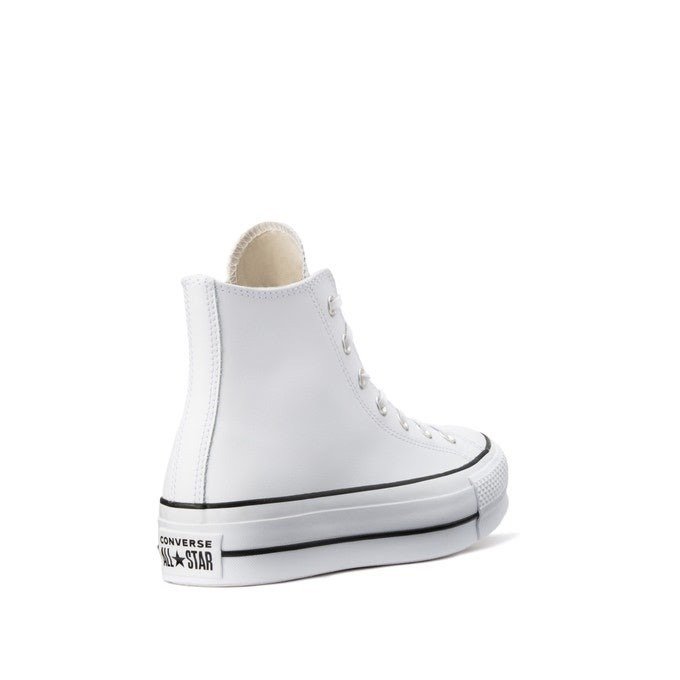 Converse All Star Platform High White - נעליים שיגרמו לך לבלוט! Converse | ShoeSale