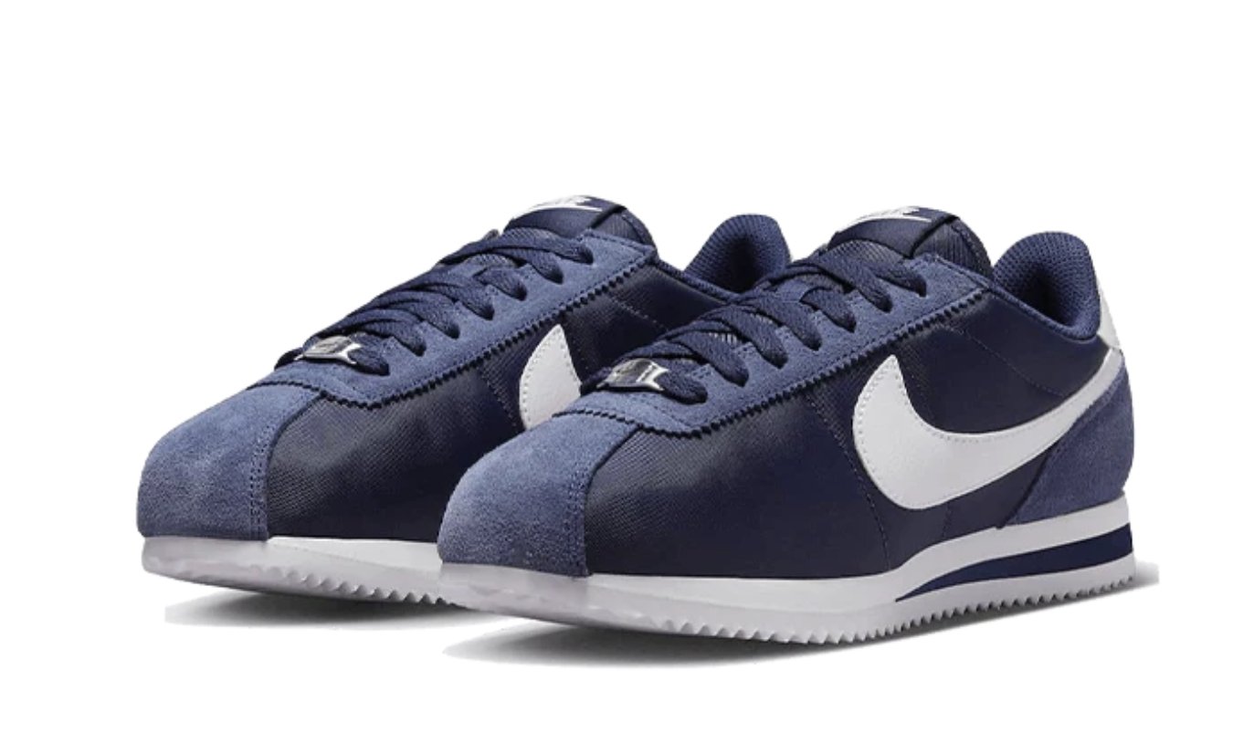 Nike Cortez Nylon Midnight Navy White – נייק קורטז: האופנה שלך מתחילה כאן NIKE | ShoeSale