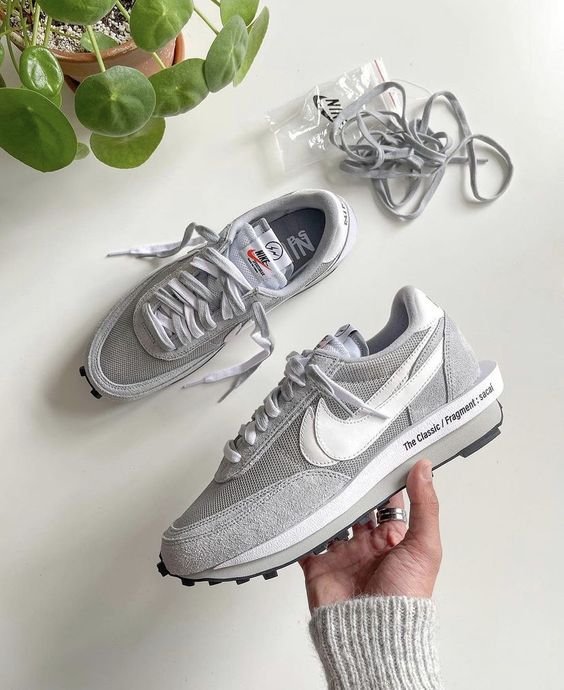 נעליים Ld Waffle Sacai Fragment Wolf Grey - הטרנד המושלם לאופנה שלך! הדגמים החמים | ShoeSale