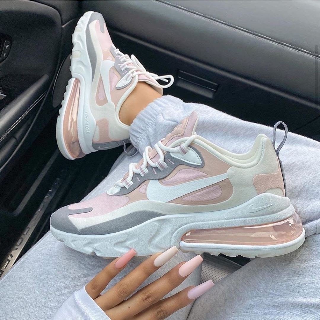 Nike Air Max 270 React Bleached Coral - הטרנד החם של העונה! NIKE | ShoeSale