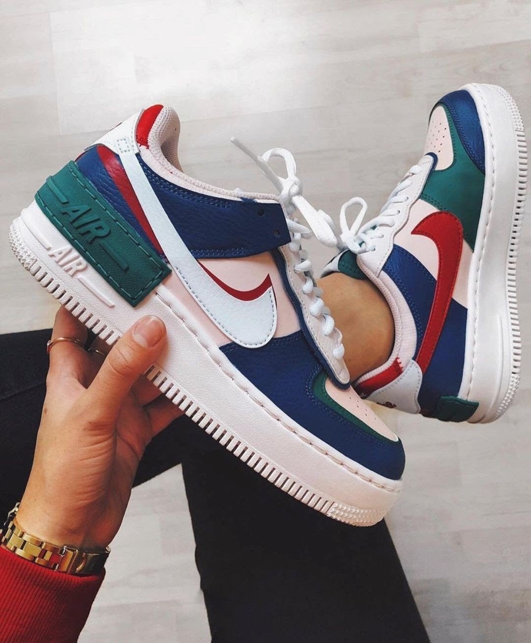 נעלי Nike Air Force 1 Shadow Marine Mystique - חוויה אופנתית בלתי נשכחת NIKE | ShoeSale