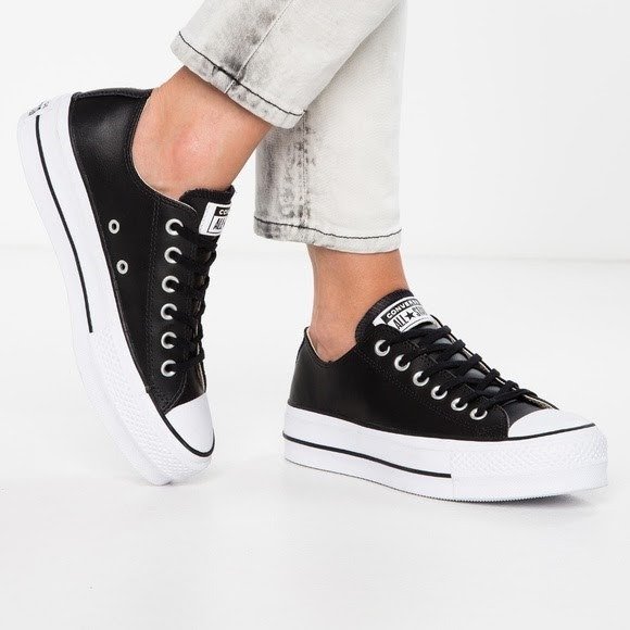 נעלי Converse All Star Platform Low Black – הטרנד שיגרום לכם לבלוט! Converse | ShoeSale