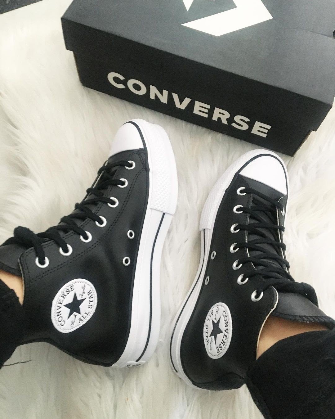 Converse All Star Platform High Black – השילוב המושלם של נוחות וסטייל Converse | ShoeSale
