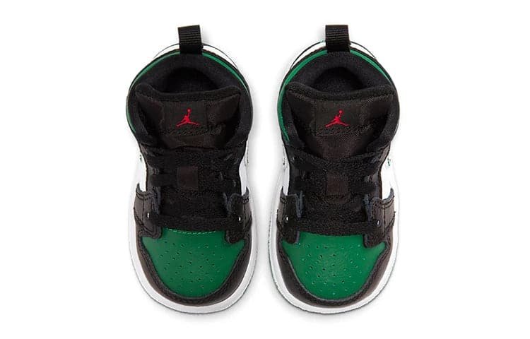 Air Jordan 1 Mid Kids Black Pine Green – סטייל בלתי נגמר לילדים! JORDAN KIDS | ShoeSale