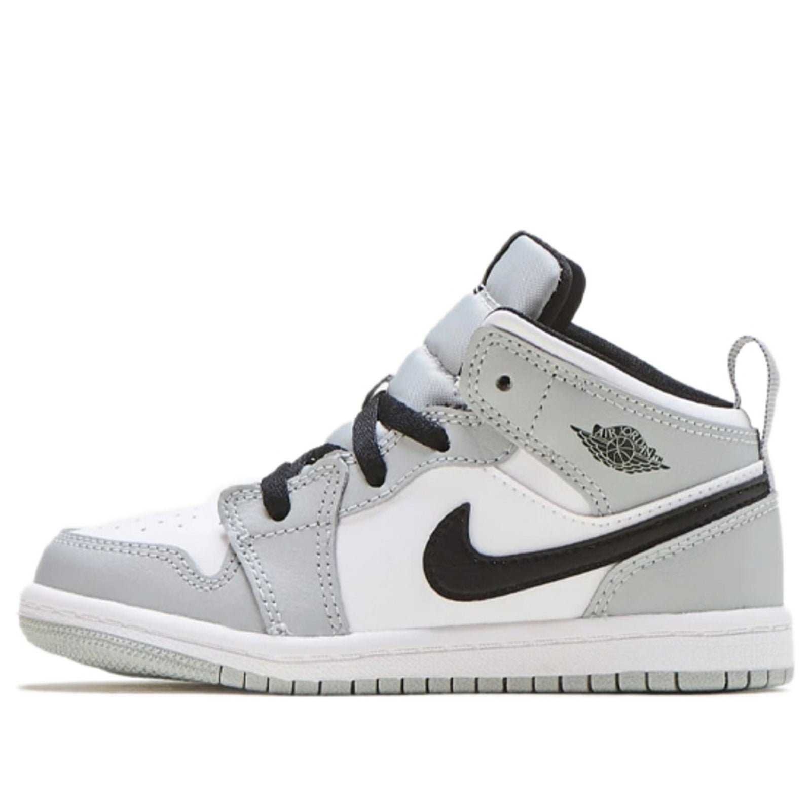 סניקרס Air Jordan 1 Mid Kids Light Smoke Grey – הסטייל שלך מתחיל כאן! JORDAN KIDS | ShoeSale
