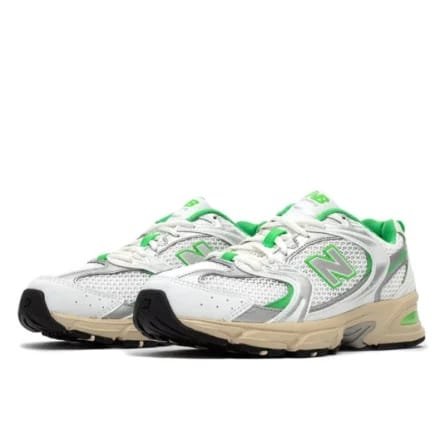 New Balance 530 White Palm Leaf - נעלי סניקרס לכל אחד ששם את הסטייל בראש NEW BALANCE | ShoeSale