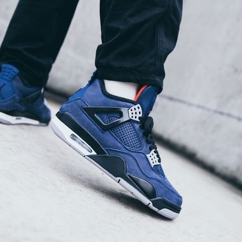 Air Jordan 4 Retro Winter Loyal Blue - סניקרס שיגנבו את ההצגה AIR JORDAN | ShoeSale