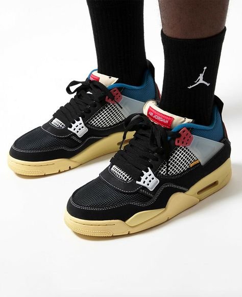 Air Jordan 4 Retro Union Off Noir - הגידול הבא באופנה שלך AIR JORDAN | ShoeSale