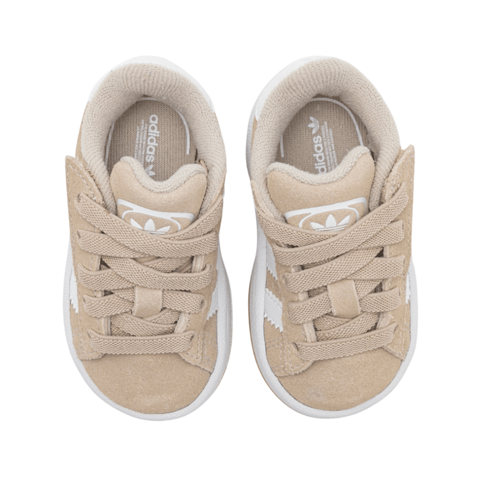 נעלי Adidas Campus Kids Beige/Footwear White - אופנת הילדים המושלמת! Adidas Kids | ShoeSale