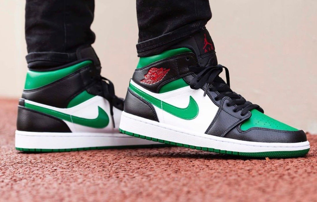 Air Jordan 1 Mid Pine Green - הטרנד שכולם מדברים עליו! AIR JORDAN | ShoeSale