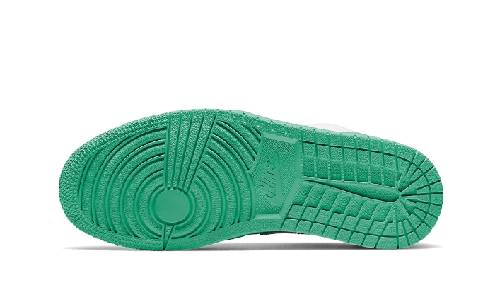 Air Jordan 1 Low White Lucky Green Black - נעליים שעושות רעש בכל צעד AIR JORDAN | ShoeSale
