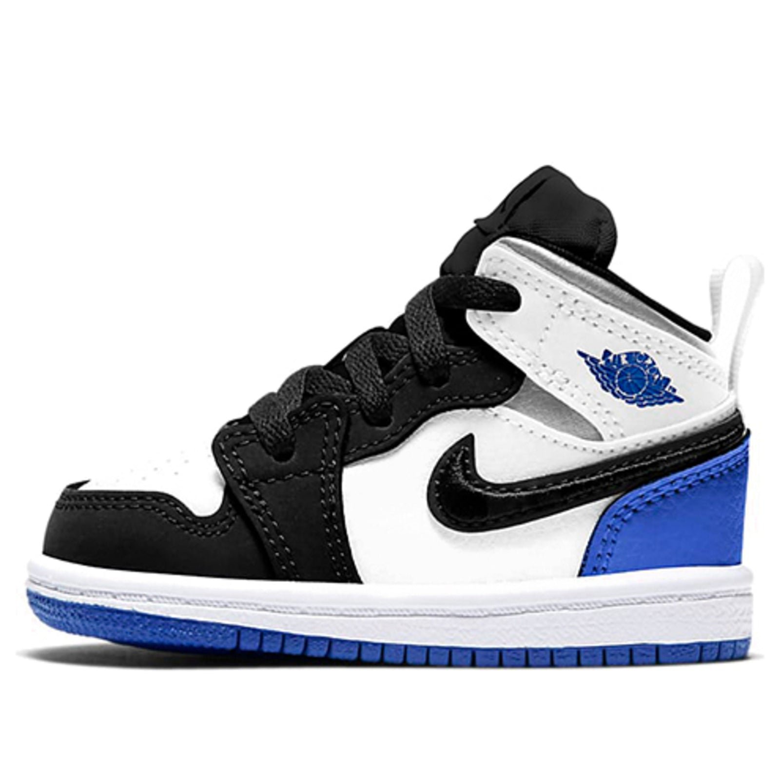 Air Jordan 1 Mid Kids Royal Black Toe - הסניקרס שכולם רוצים! JORDAN KIDS | ShoeSale