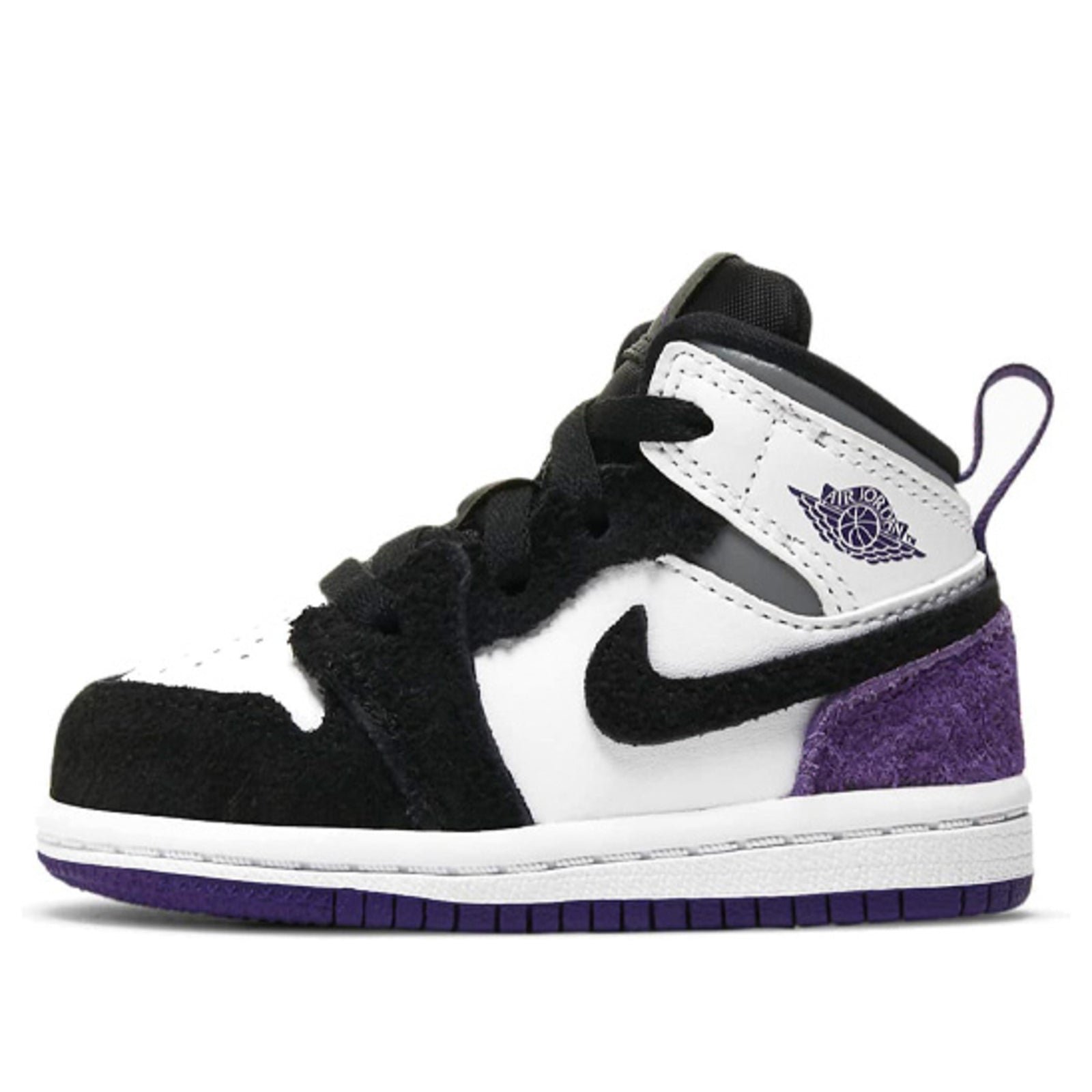 Air Jordan 1 Mid Kids Varsity Purple - סניקרס בסטייל JORDAN KIDS | ShoeSale