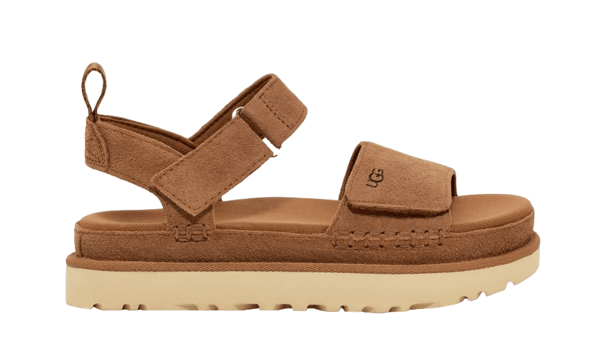סנדלי האג UGG Women's Goldenstar Sandal Chestnut - להיות באופנה בכל צעד UGG | ShoeSale