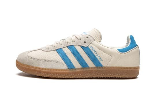 Adidas Samba OG Sporty & Rich Cream Blue - סניקרס מדהימות בסגנון ייחודי ADIDAS SAMBA | ShoeSale