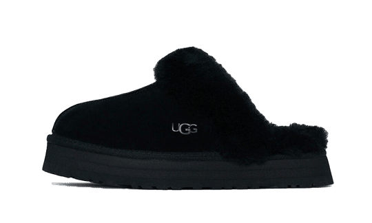 נעלי האג פלטפורמה Ugg Disquette Slipper Black – הטרנד הבא של האופנה UGG | ShoeSale