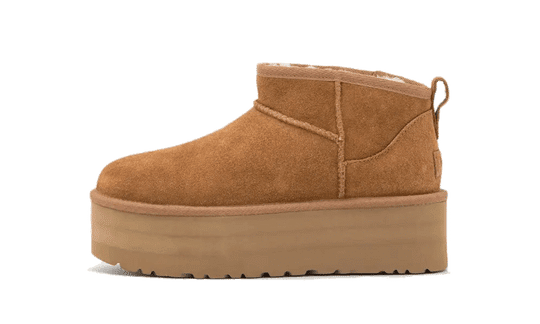 מגפי האג פלטפורמה Ugg Classic Ultra Mini Platform Chestnut – חוויית אופנה בלתי מתפשרת! UGG | ShoeSale