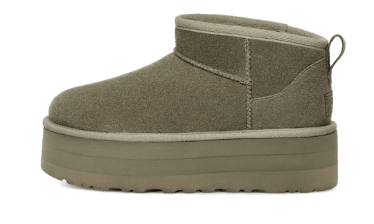 נעלי האג Ugg Classic Ultra Mini Platform Moss Green – הפן החדש של הסטייל! UGG | ShoeSale