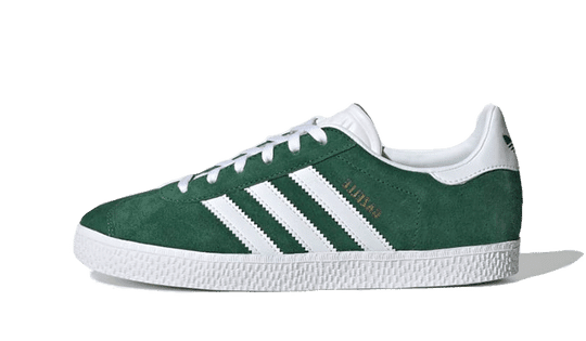 Adidas Gazelle Junior Dark Green White - הטרנד המושלם לכל ילד! ADIDAS GAZELLE | ShoeSale