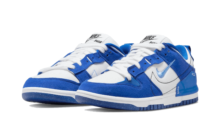 Dunk Low Disrupt 2 White University Blue - נעלי האופנה שלא תרצו לפספס! הדגמים החמים | ShoeSale